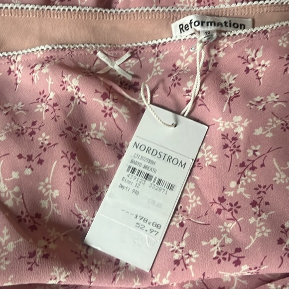 NWT Reformation Baby’s Breath skirt - Picture 7 of 12